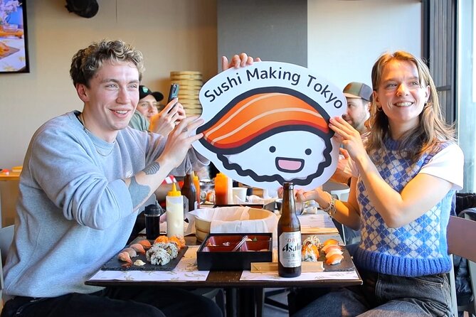 Sushi Making Tokyo! Popular Maki Sushi & Japanese Sushi(+Recipe!) - A friendly class, with enough help to keep moving