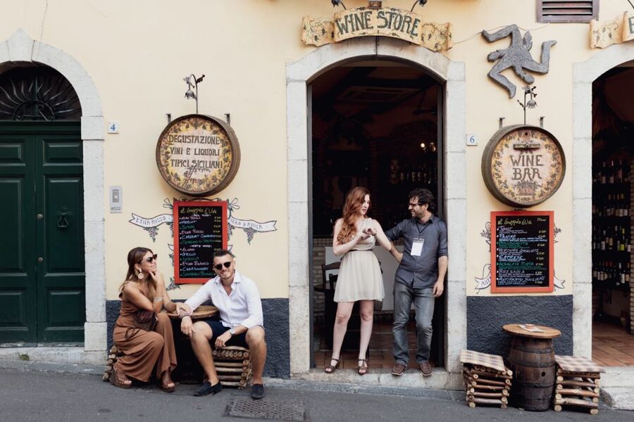 Taormina: Shared or Private Food & Wine Walking Tour - Stop three: Sicilian pastries and three local liquors