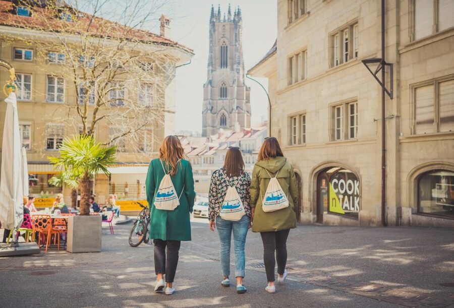 Taste my Fribourg Self-Guided Food Tour - The lower town, botzi pear tea, and the puppet museum