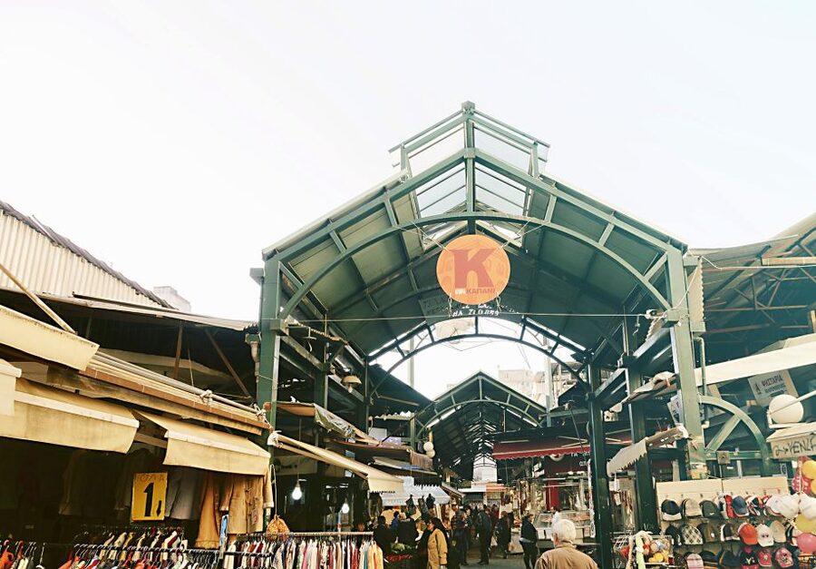 Thessaloniki: Open Market Food Tour with Tasting - Louloudadika and Athonos Square beyond the stalls