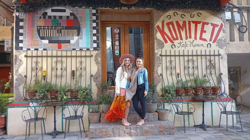 Tirana: Local food experience & walking tour - First stop: flaky byrek and a useful start