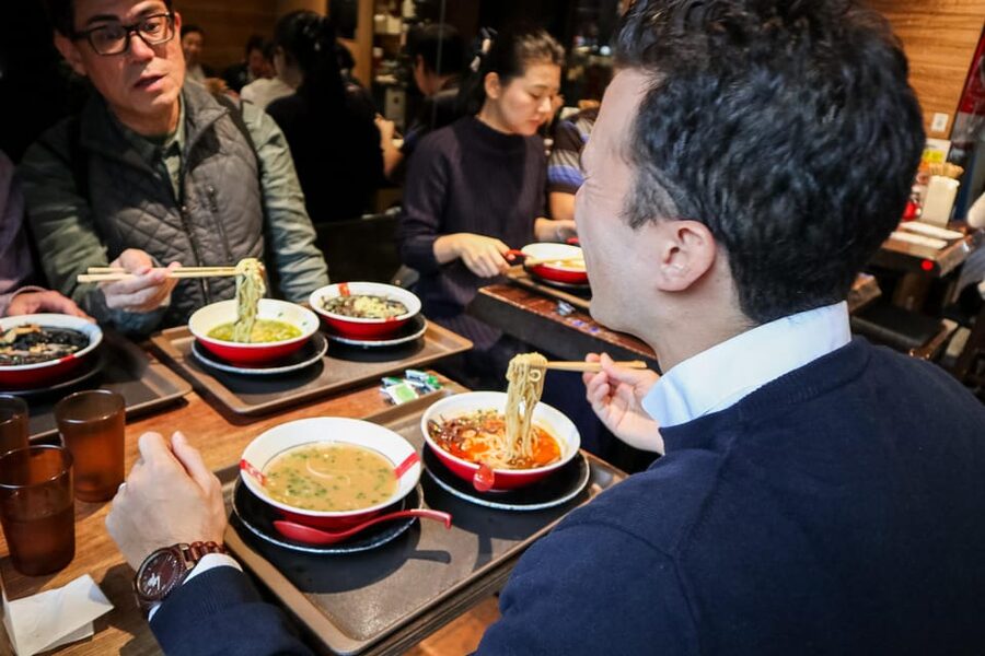 Tokyo: Ramen Tasting Tour with 6 Mini Bowls of Ramen - Ueno route: Kyushu, tsukemen, and modern Tokyo