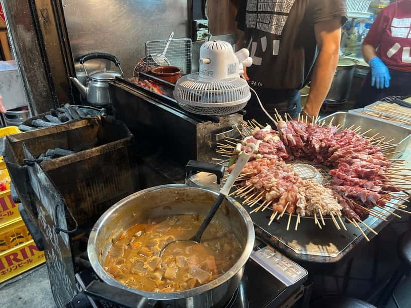 Tokyo: Shinjuku Food Tour (15 Dishes and 4 Eateries) - Kabukicho: food, lights, and nightlife