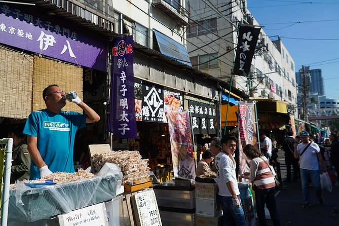 Tsukiji Fish Market Small-Group Food Walking Tour - The old market area and specialist shops