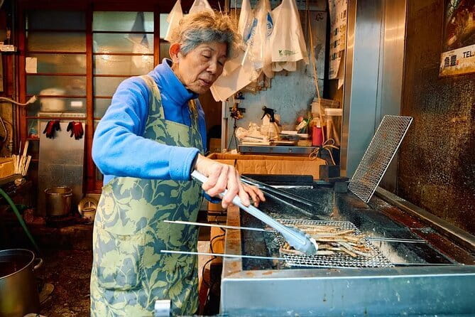 Umami Town Street Food Tour - Osaka Tenmangu Shrine sets the table