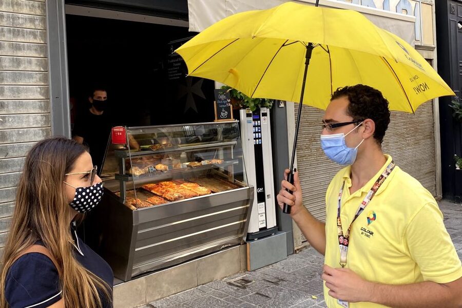 Valletta: Maltese Food and Drink Guided Walking Tour - The final meal at the indoor market