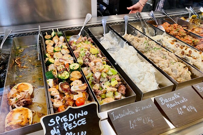 Venice Street Food Tour with Local Guide with Local Food Market Visit - Cicchetti, the Venetian way to snack