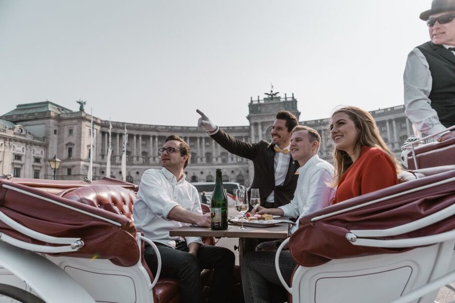 Vienna: Culinary Horse-Drawn Carriage Experience - Starting beside the Albertina