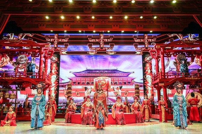 Xi'an Tang Dynasty Show Ticket Optional Dumplings or Royal Dinner - Tables, sound, and the atmosphere inside